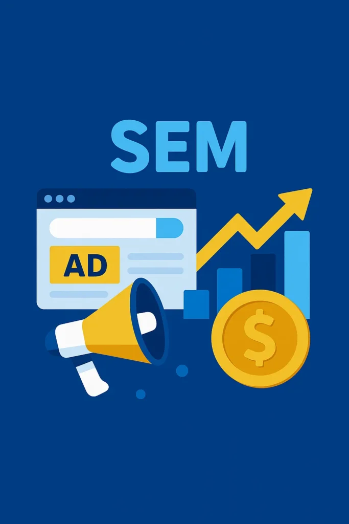 SEM muestro de estadisticas de campañas de publicidad