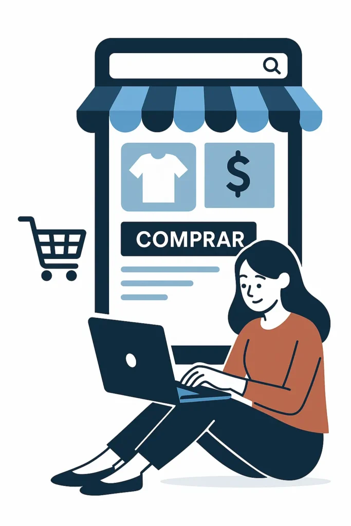 Tiendas ONLINE Diseño Web para Ecommerce
