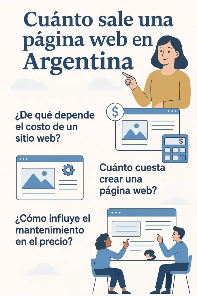 cuanto cobrar por una web en argentina como cotizar una página web